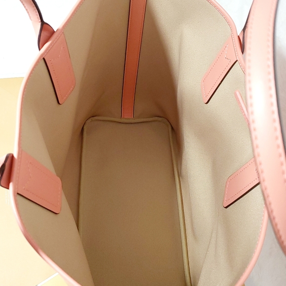 NEW Michael Kors Jodie Grapefruit Logo Jacquard Large Tote Bag 35H1T2JT3C - Picture 6 of 7